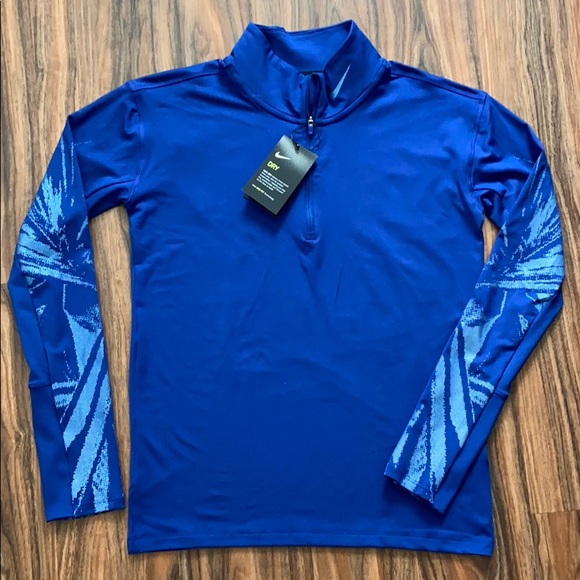 Nike Running Element Dri Fit 1/4 Zip - Picture 6 of 15